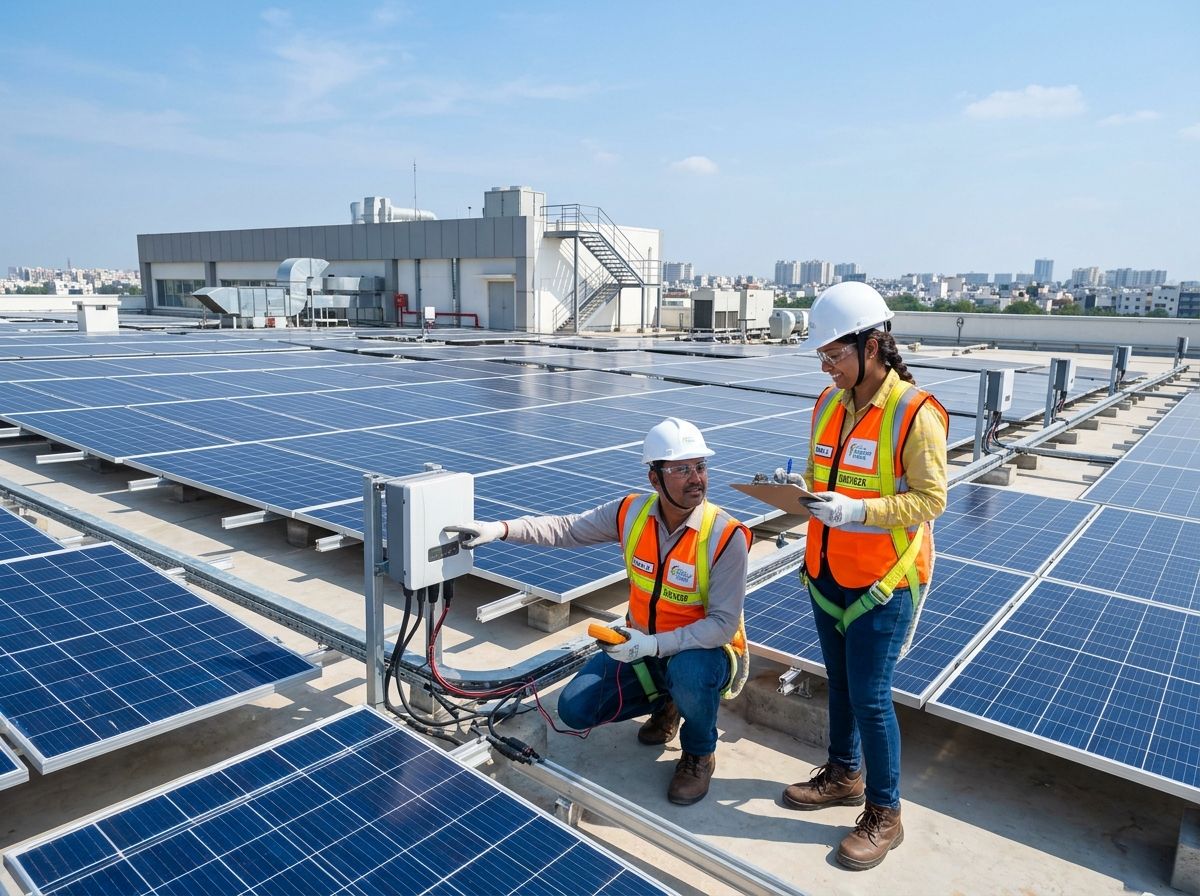 Urjasetu Energy Certified Solar Engineering Team