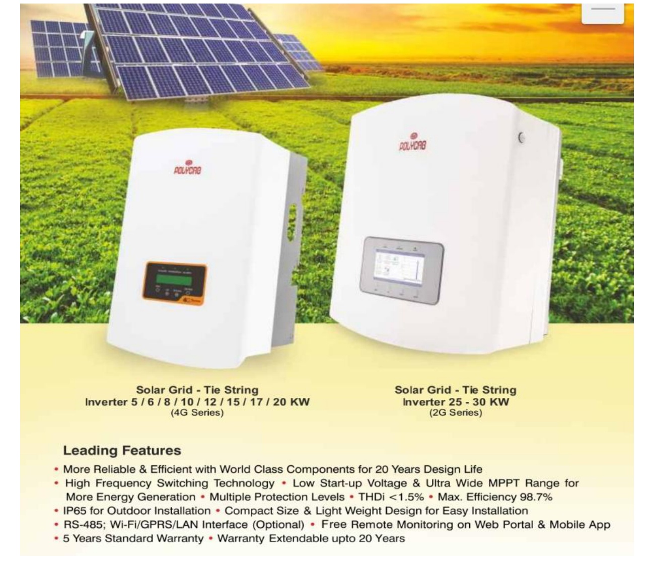Solar Ongrid Inverter