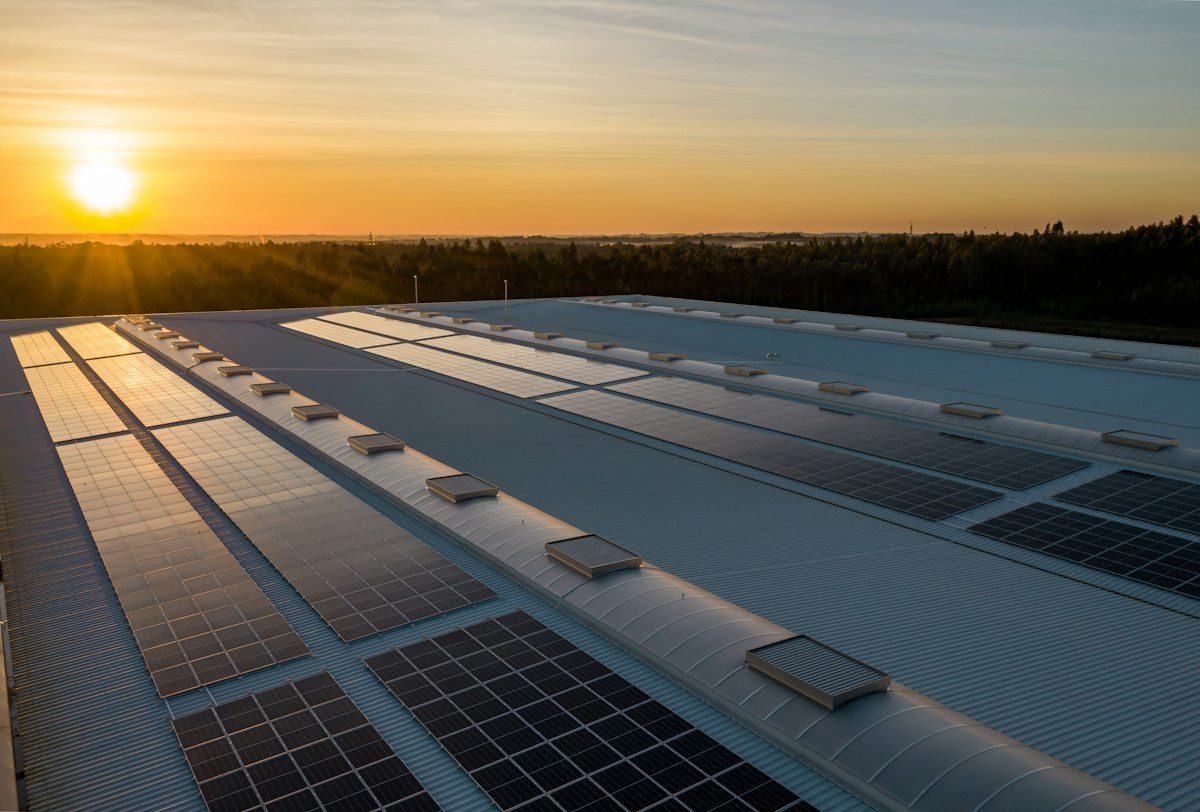 150kW Industrial Factory Rooftop Plant